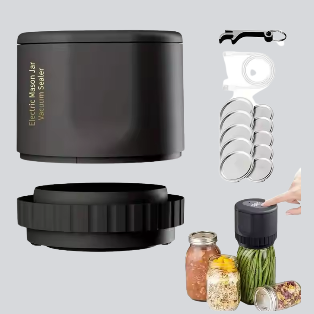 Mason Jar Vacuum Sealer Kit